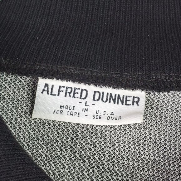 Vintage 90’s Alfred Dunner Houndstooth Color Blocking Top, Sz L, NWT - Picture 8 of 8